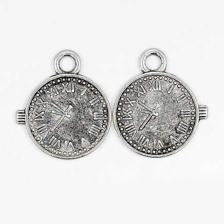 Tibetan Style Alloy Pendants TIBEP-48640-AS-LF-1