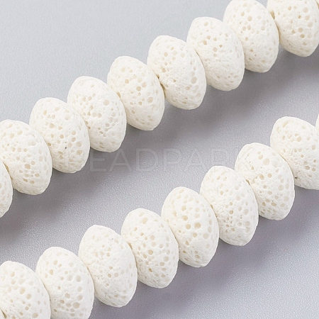 Natural Lava Rock Beads Strands G-F671-01B-01-1