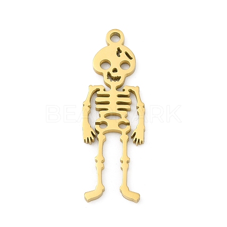 304 Stainless Steel Pendants STAS-U041-02E-G-1