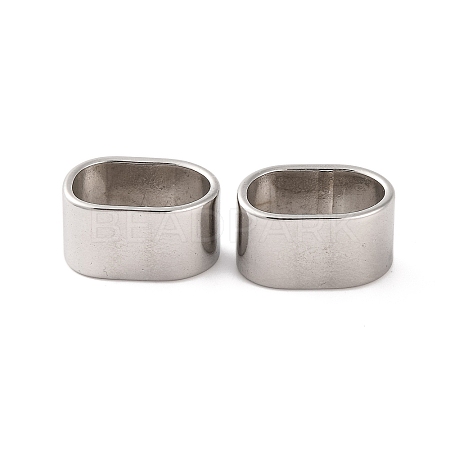 Non-Tarnish 304 Stainless Steel Slide Charms X-STAS-S133-01P-03-1
