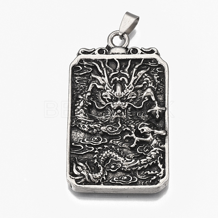 Tibetan Style Alloy Big Pendants PALLOY-S178-19-1