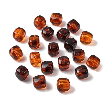 Opaque Acrylic Beads OACR-D320-01A-1