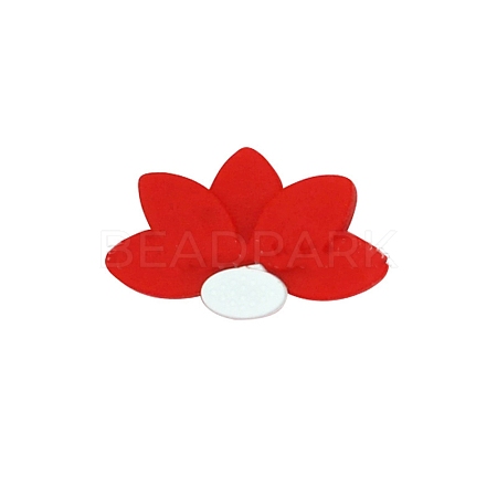 Lotus Food Grade Eco-Friendly Silicone Beads SIL-WH0013-50E-1