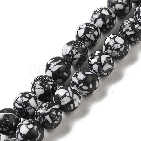 Synthetic Gemstone Dyed Beads Strands G-P507-03B-05-1