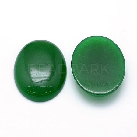 Natural Malaysia Jade Cabochons X-G-P393-I19-1