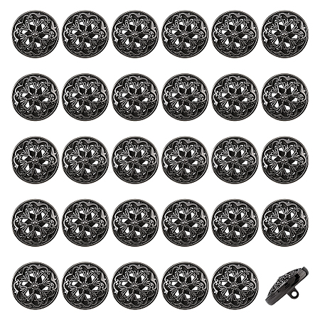 Alloy Shank Buttons FIND-WH0199-427B-1