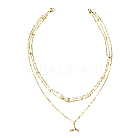 3 Layered Necklaces NJEW-JN02560-1