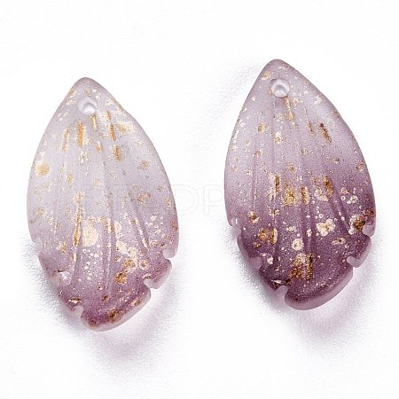 Transparent Glass Pendants GLAA-H102-B11-1