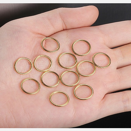 316L Surgical Stainless Steel Hoop Cartilage Earrings WGB51CA-53-1