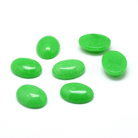 Dyed Natural Malaysia Jade Gemstone Cabochons G-T020-18x25mm-24-1