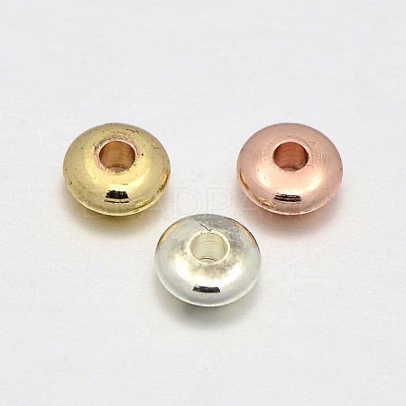 Brass Spacer Beads KK-J221-01-1