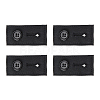 4Pcs Cotton Adjustable Pants Waist Extender FIND-FH0010-14B-1