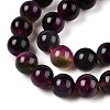 Dyed Natural White Jade Beads Strands G-T138-10mm-210-3-3