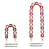 2Pcs Oval & Square Acrylic Bag Handle FIND-GN0001-14B-3
