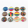 Half Round/Dome Pattern Glass Flatback Cabochons for DIY Projects X-GGLA-Q037-12mm-58-1