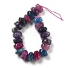 Natural Agate Beads Strands G-K392-A20-3