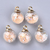 Transparent Glass Globe Pendants X-GLAA-S181-06J-1