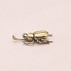 Brass Tea Pet Allomyrina Dichotoma Figurines Statues for Home Office Desktop Decoration PW-WG96CDA-01-2