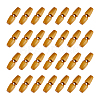 50Pcs 1-Hole Wood Buttons BUTT-UN0001-27B-1