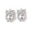 Brass Pendants Rhinestone Settings KK-Q816-40P-1