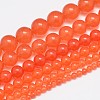 Natural & Dyed Malaysia Jade Bead Strands G-A146-8mm-A07-3