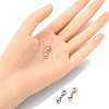 3Pcs 3 Colors 304 Stainless Steel Double Lobster Claw Clasps STAS-YW0001-52B-4