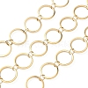 304 Stainless Steel Ring Link Chains CHS-G044-05G-06-1