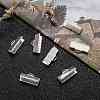 Iron Ribbon Crimp Ends E183-S-5