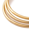 7Pcs PVD Vacuum Plating 304 Stainless Steel Bangles Set for Women BJEW-A011-09D-G-3