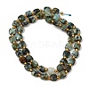 Natural African Turquoise(Jasper) Beads Strands GG-CBA96AE-A06-6x6mm-3