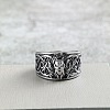 Retro 304 Stainless Steel Finger Rings for Men WGC3F58-01-3