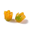 Tulip Opaque Acrylic Beads SACR-G022-01B-3
