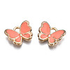 Alloy Enamel Charms X-ENAM-S121-070I-3