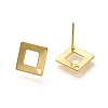 304 Stainless Steel Stud Earring Findings STAS-F311-17G-1