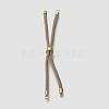 Nylon Twisted Cord Bracelet Making MAK-M025-129-1
