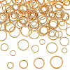120Pcs 4 Styles 304 Stainless Steel Split Rings STAS-ME0002-61-1