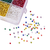 1 Box 8/0 Glass Seed Beads Round  Loose Spacer Beads SEED-X0050-3mm-14-3