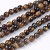 Natural Tiger Eye Round Bead Strands LS-G-R200-6mm-1