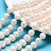 Natural Cultured Freshwater Pearl Beads Strands X-PEAR-L001-A-08-1