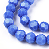 Opaque Glass Beads Stands EGLA-A035-P6mm-D07-2
