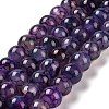 Natural Dragon Veins Agate Dyed Beads Strands G-H290-A01-02A-1