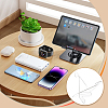 Triangle Acrylic Mobile Phone Holders ODIS-WH0038-101B-6