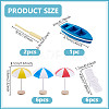 Plastic & Resin Miniature Display Decorations Sets DJEW-HY0001-06-2