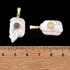 Natural Mixed Gemstone Pendants PALLOY-JF05974-3