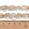 Natural Topaz Beads Strands G-D108-A04-04-4