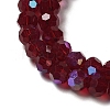Electroplate Transparent Glass Beads Strands LS-EGLA-A035-T4mm-L02-3