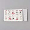 Removable Kitten Temporary Tattoos AJEW-WH0061-B06-1