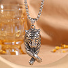 Vintage 04 Stainless Steel Pendant Necklaces for Men WG30589-01-4