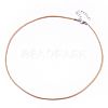 Waxed Cotton Cord Necklace Making MAK-S032-1.5mm-B16-2