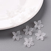 Frosted Acrylic Bead Caps LS-X-MACR-S371-05A-701-6